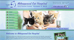 Desktop Screenshot of abbeywoodcathospital.com